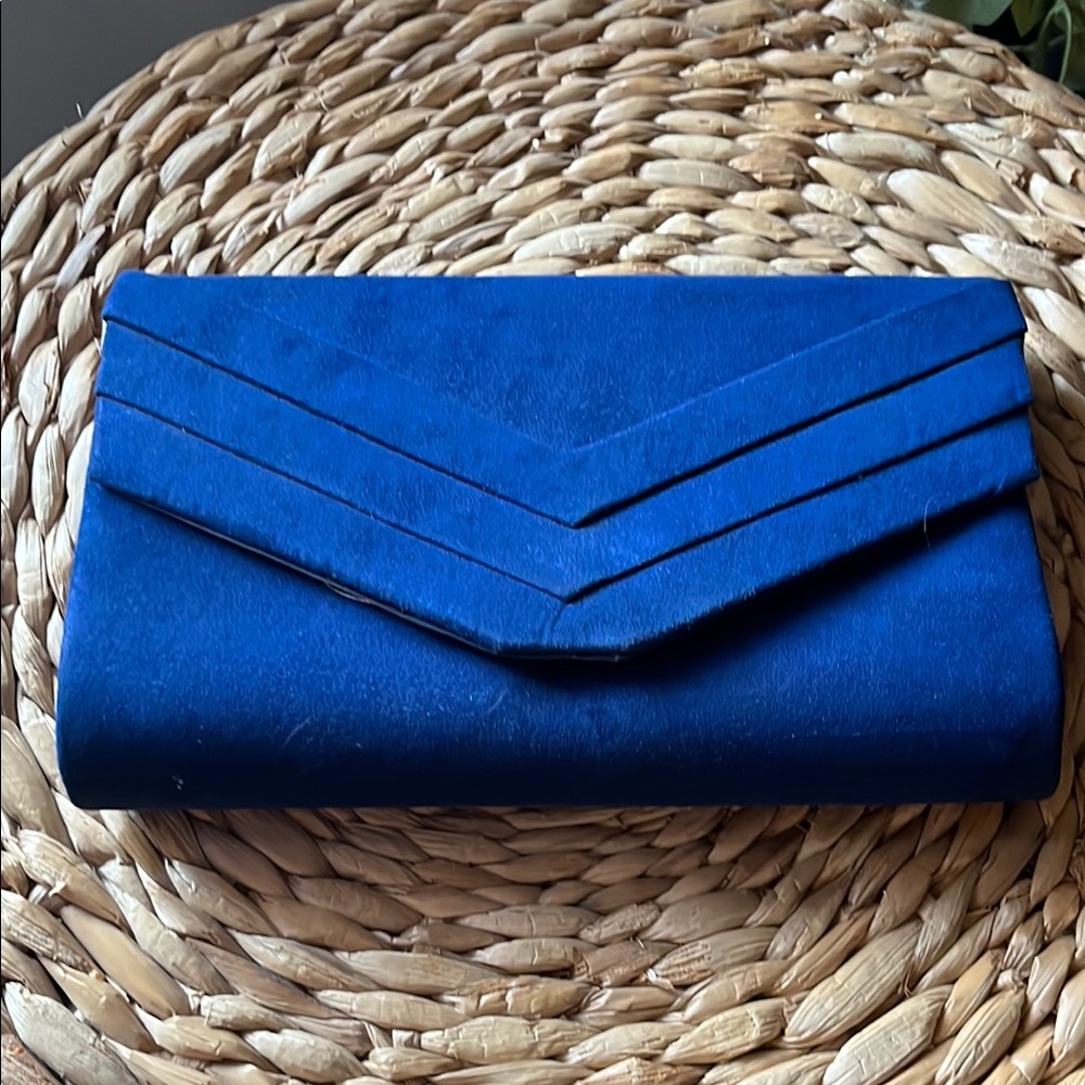 Elegant Blue Clutch